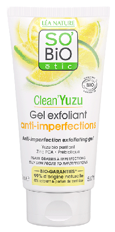 Clean Yuzu Gel Exfoliante Anti Imperfecciones 150 ml