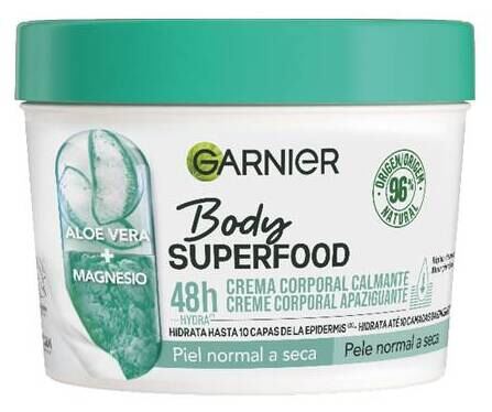 Body Superfood Crema Corporal Calmante Aloe Vera 380 ml