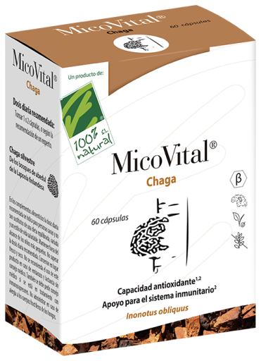 MicoVital® Chaga 60 Cápsulas