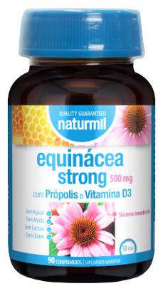 Equinácea Strong 500 mg 90 Comprimidos