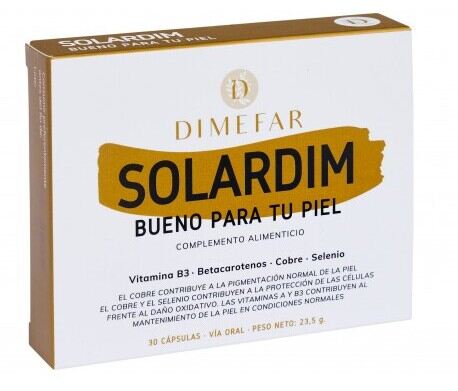 Solardim 30 Cápsulas