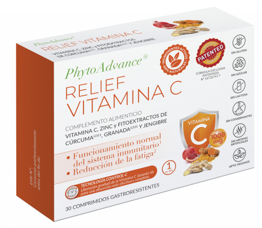 Relief Vitamina C 30 Cápsulas