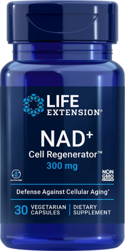 Life Extension Nad+ Cell F&oacute;rmula 300 mg 30 C&aacute;psulas Vegetarianas