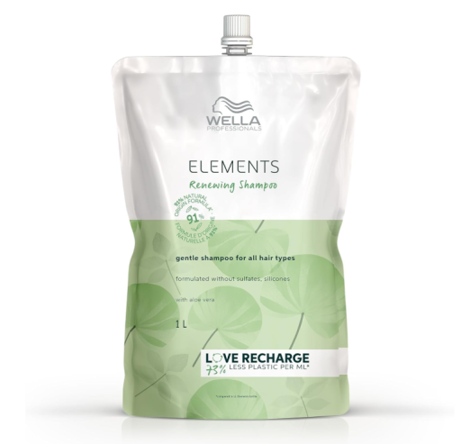 Elements Champú Renovador para todo Tipo de Cabello Refill 1000 ml