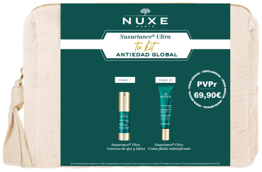 Nuxuriance Ultra Kit Antiedad Global día Piel Normal 2 Piezas