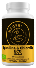 Spirulina & Chlorella Eco 200 Comprimidos