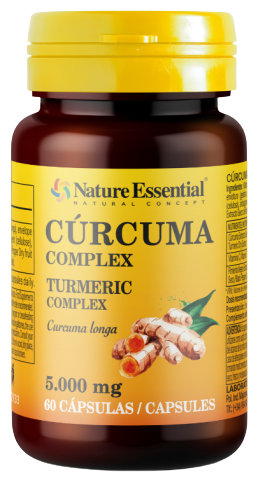 Cúrcuma Vitamina C Pimienta 60 Cápsulas