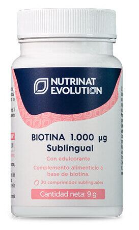 Biotina 30 Comprimidos Sublingual