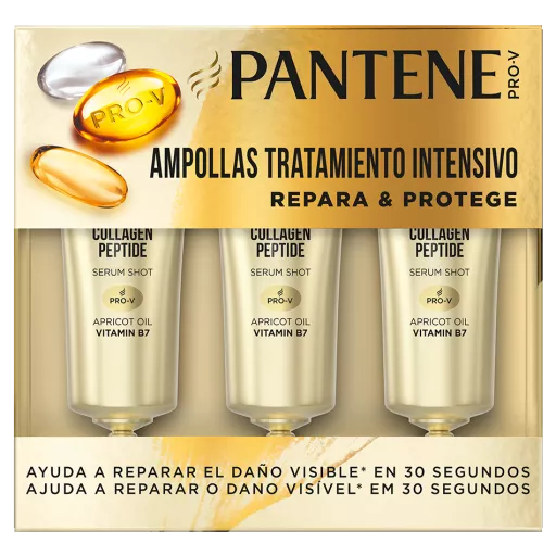 Repara & Protege Ampollas Tratamiento Intensivo 3 Piezas