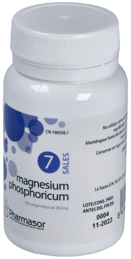 Sal 7. Magnesium Phosphoricum 100 Comprimidos