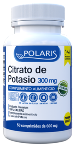 Citrato Potasio 300 mg 50 Comprimidos