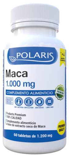 Maca 1000 mg 60 Cápsulas