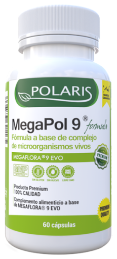 Megapol 9 Evo Probiótico 60 Cápsulas