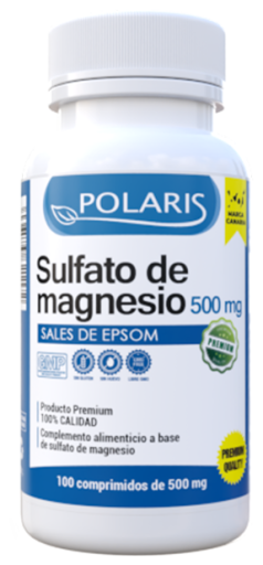 Sulfato de Magnesio 500 mg 100 Comprimidos