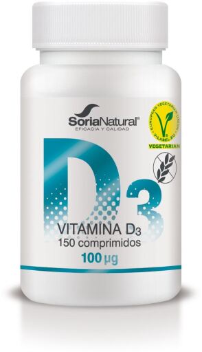 Vitamina D3 Liberación Sostenida 150 Cápsulas