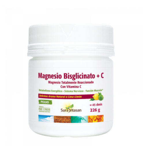 Magnesio Bisglicinato + C 226 gr