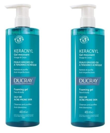 Keracnyl Gel Limpiador 2 x 400 ml