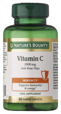 Vitamina C 1000 mg con Escaramujo 60 Cápsulas Recubiertas