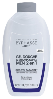 Groovy Paradise Gel de Ducha Men 2 en 1 600 ml