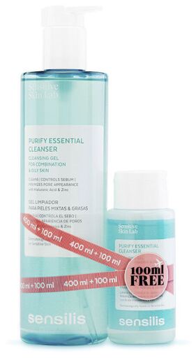 Pack Purify Essential Gel Limpiador 400 + 100 ml