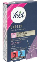 Expert Corporal Bandas de Cera Piel Normal