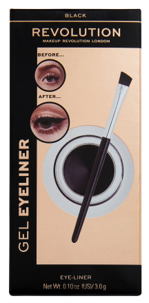 Gel Delineador de Ojos Black 3 gr