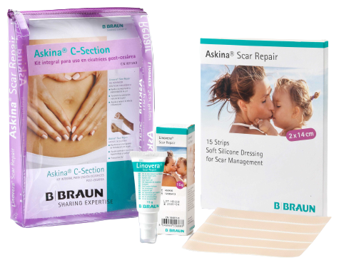 Askina C-Section Kit Cicatrices Cesárea 2 piezas