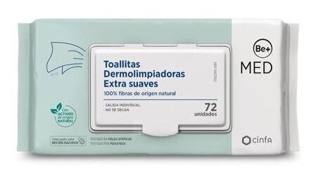 Med Pediatrics Toallitas Dermolimpiadoras 72 Unidades