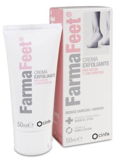 Sequedad Crema Exfoliante para Pies 50 ml