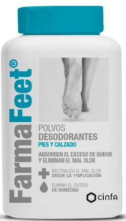 Olor y Sudoración Polvos Desodorantes para Pies 75 gr