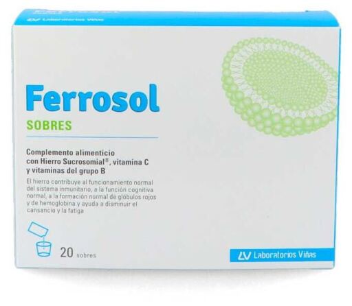 Ferrosol 20 Sobres