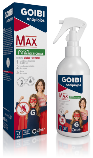 Loción Max Antipiojos sin Insecticida 200 ml