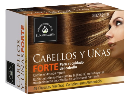 Cabellos y Uñas Forte 48 Cápsulas