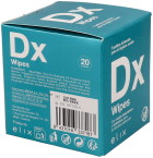 Dx Wipes Toallitas para Limpieza Ocular 20 Unidades