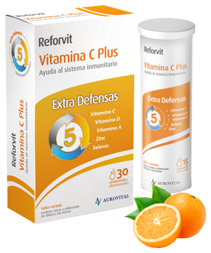 Reforvit Vitamina C Plus 30 Comprimidos