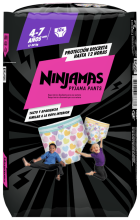 Ninjama Ropa Interior Absorbente 4 a 7 Años 10 Unidades