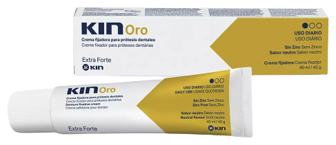 Oro Crema Fijadora Para Prótesis Dentales 40 ml