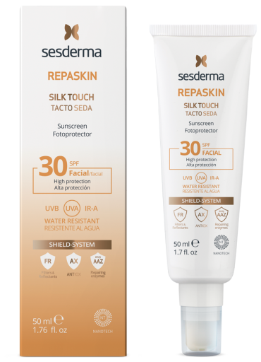 Repaskin Fotoprotector Facial Tacto Seda 50 ml