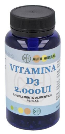 Vitamina D3 2000 Ui 100 Perlas