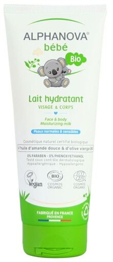 Bebé Leche Corporal Hidratante Bio 200 ml