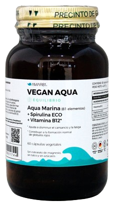 Vegan Aqua 60 Cápsulas