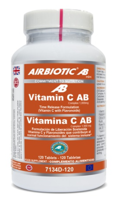 Vitamina C No Ácida con Betaglucanos y Zinc 120 Cápsulas