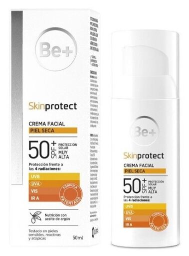 Be+ Skinprotect Crema Facial Piel Seca SPF 50+ 50 ml