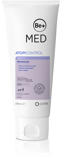 Be+ Med AtopiControl Crema Hidratante Reparadora 200 ml