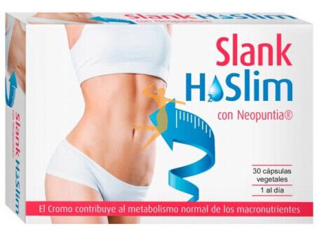 Slank H20 Slim con Neopuntia 30 Cápsulas