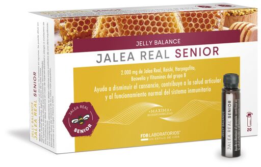 Jelly Balance Senior Jalea Real 20 Viales