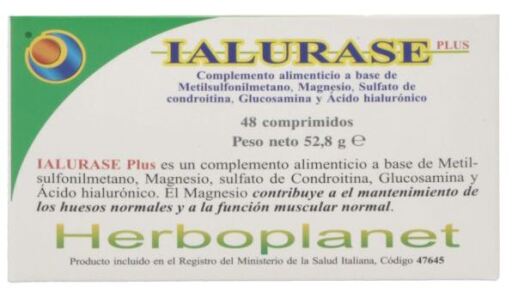 Ialurase Plus 48 Comprimidos