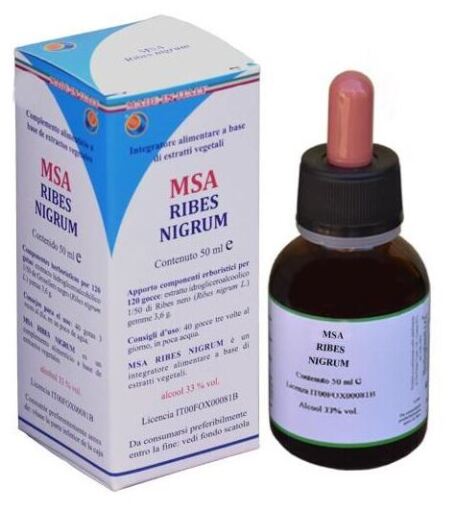 Msa Ribes Nigrum Yemas Grosellero Negro 50 ml