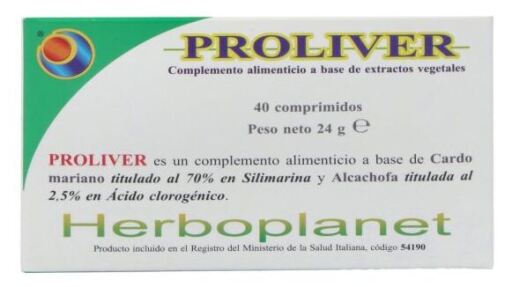 Proliver 40 Comprimidos