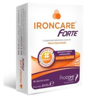 Ironcare Forte 30 Cápsulass